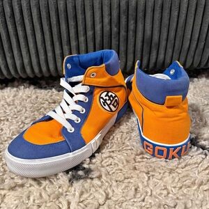 Dragon Ball Z Goku Style High Top Sneakers